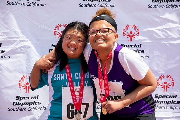 Female athletes and medals