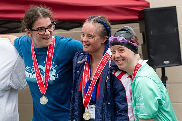 Athletes Smiling